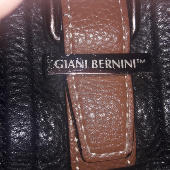 EUC Giani Bernini Pebble Leather Crossbody Handbag - Picture 6 of 7